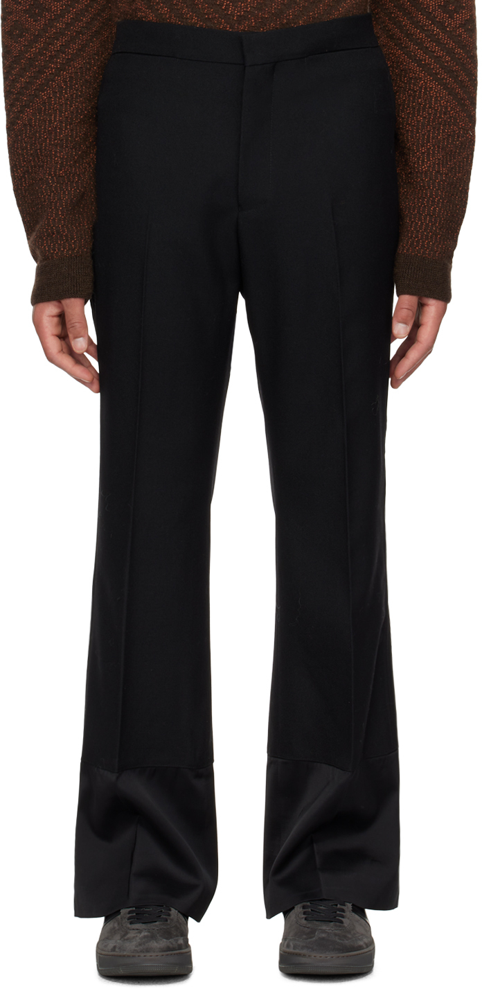 Wales Bonner Black Harmony Trousers Wales Bonner