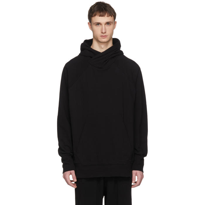 Julius Black Dry Cotton Hoodie Julius