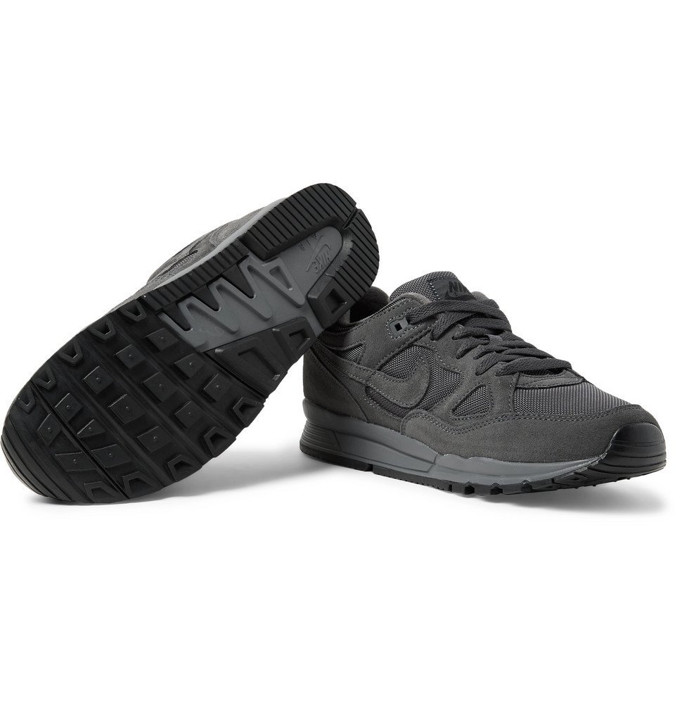 Dormitorio fusión estanque Nike - Air Span II Premium Suede-Trimmed Mesh Sneakers - Men - Anthracite  Nike