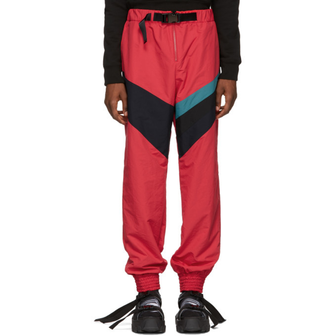 red stripe trousers