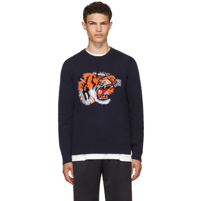 gucci tiger sweater