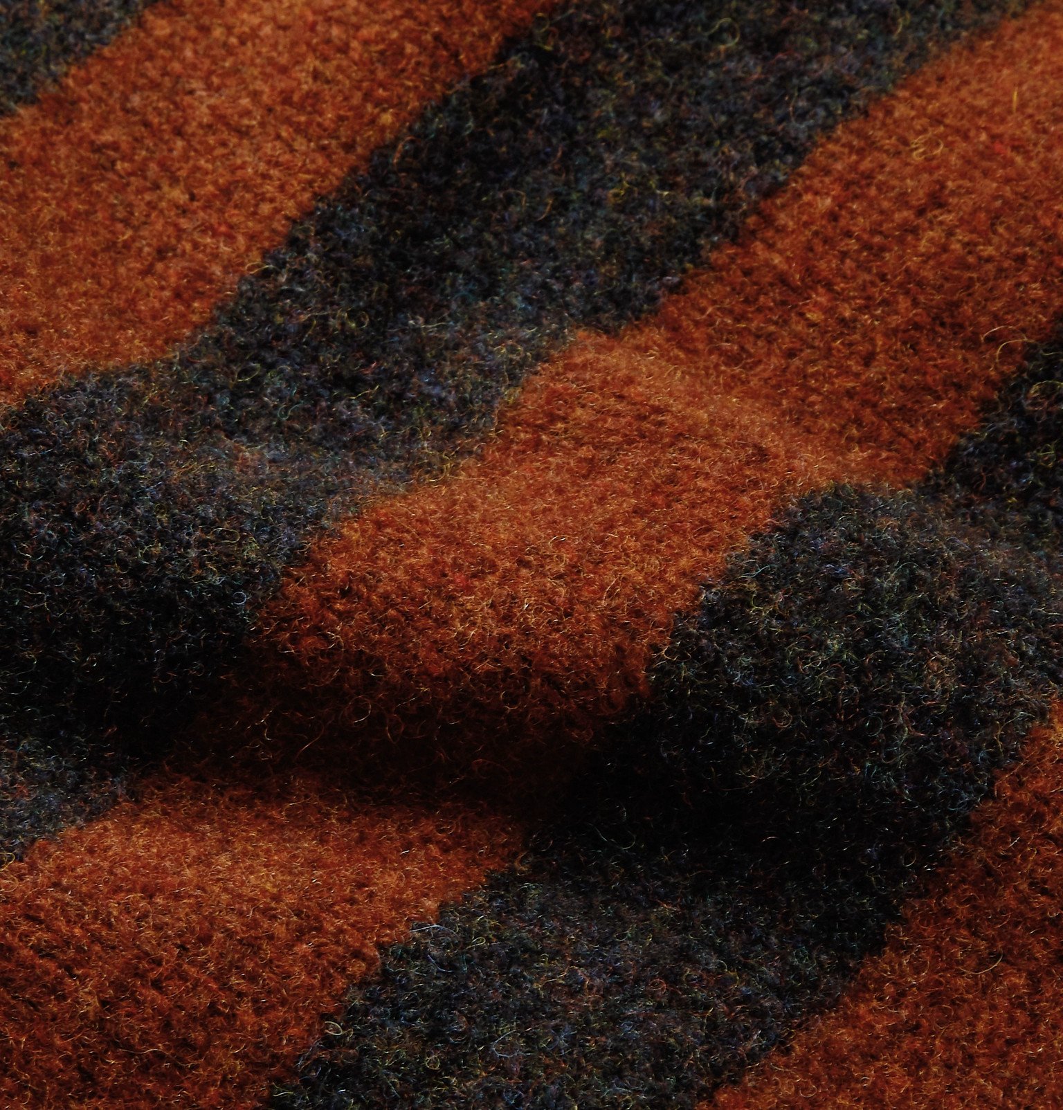 Connolly - Goodwood Striped Mélange Shetland Wool and Cashmere-Blend ...