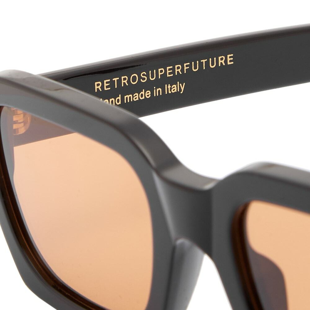 SUPER by RETROFUTURE Caro Sunglasses in Black/Orange SUPER by ...