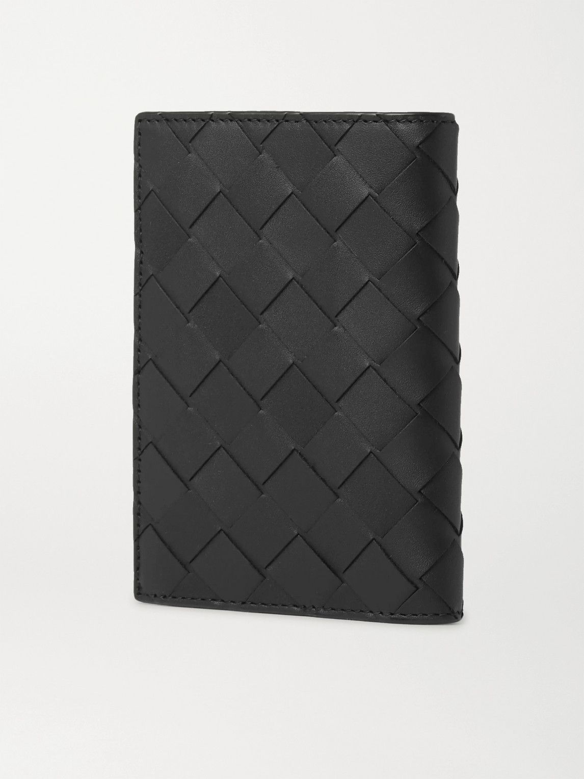 Bottega Intrecciato Leather Passport Cover Bottega
