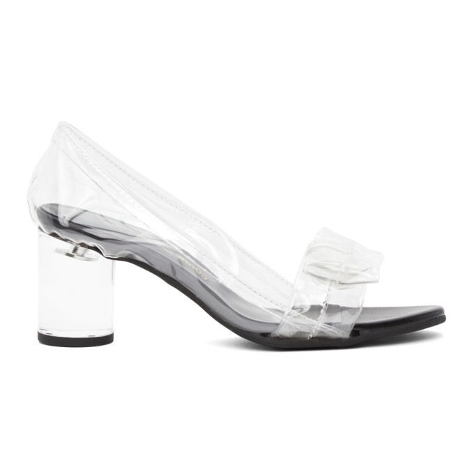 Comme des Garcons Transparent Bow Heels 