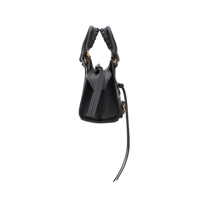 Balenciaga Black Nano Neo Classic Top Handle Bag Balenciaga