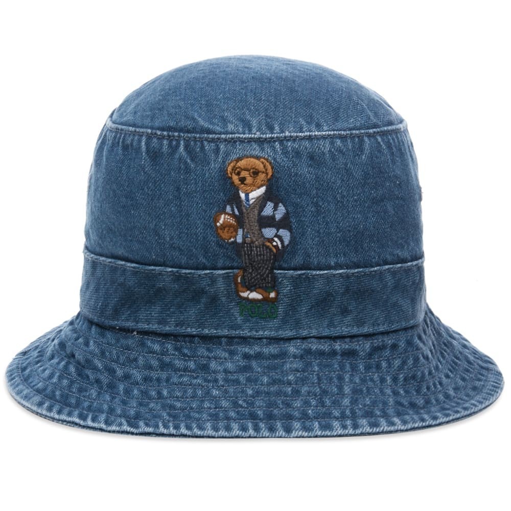 polo ralph lauren bear bucket hat