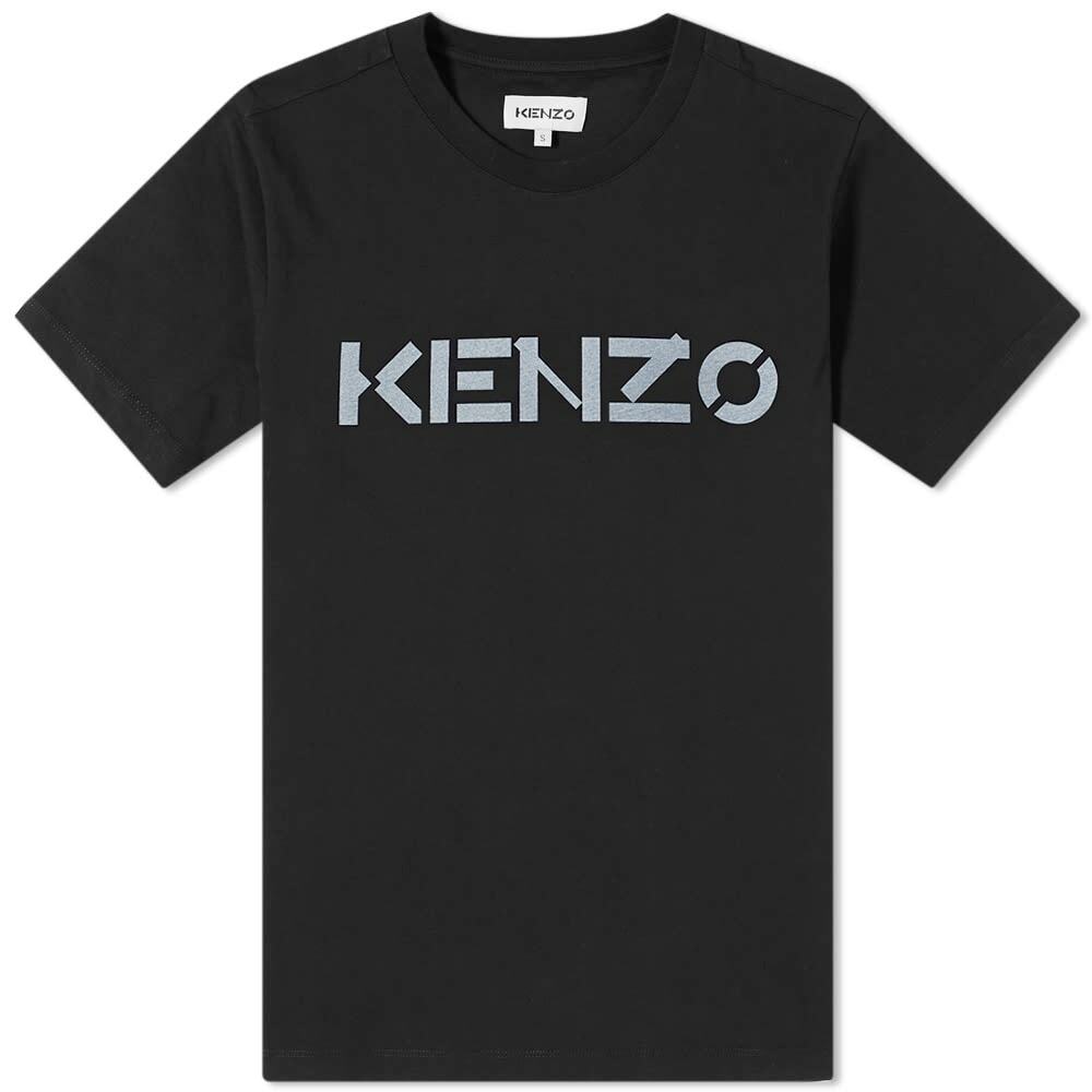 schedel bagage Dubbelzinnig Kenzo Men's Bi-Colour Logo T-Shirt in Black Kenzo