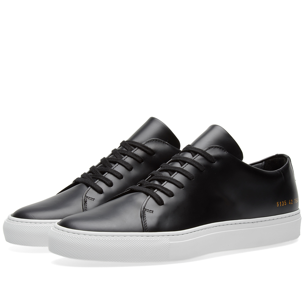 Common Projects Court Low Boxed Leather Common Projects