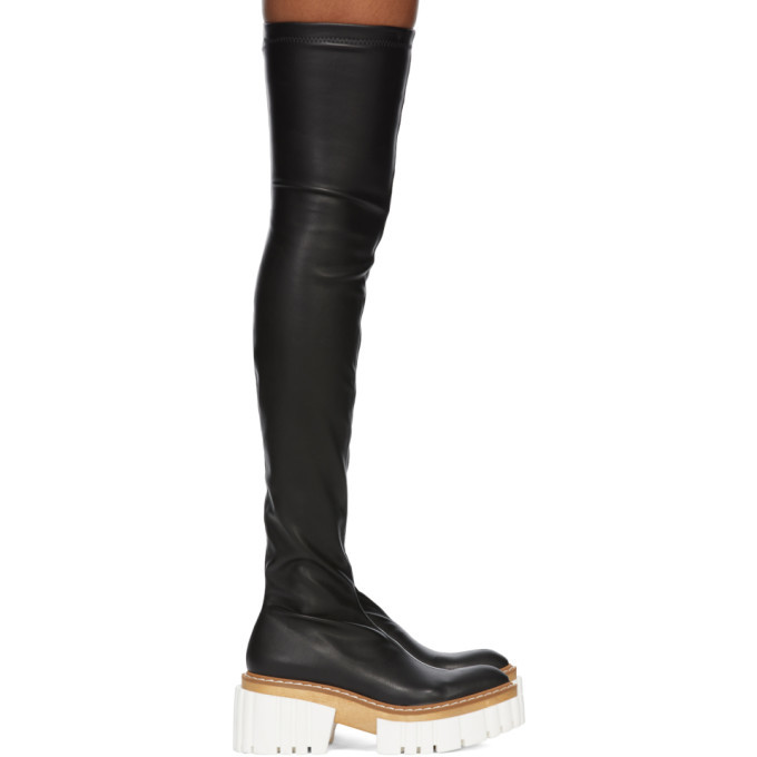 stella mccartney thigh high boots