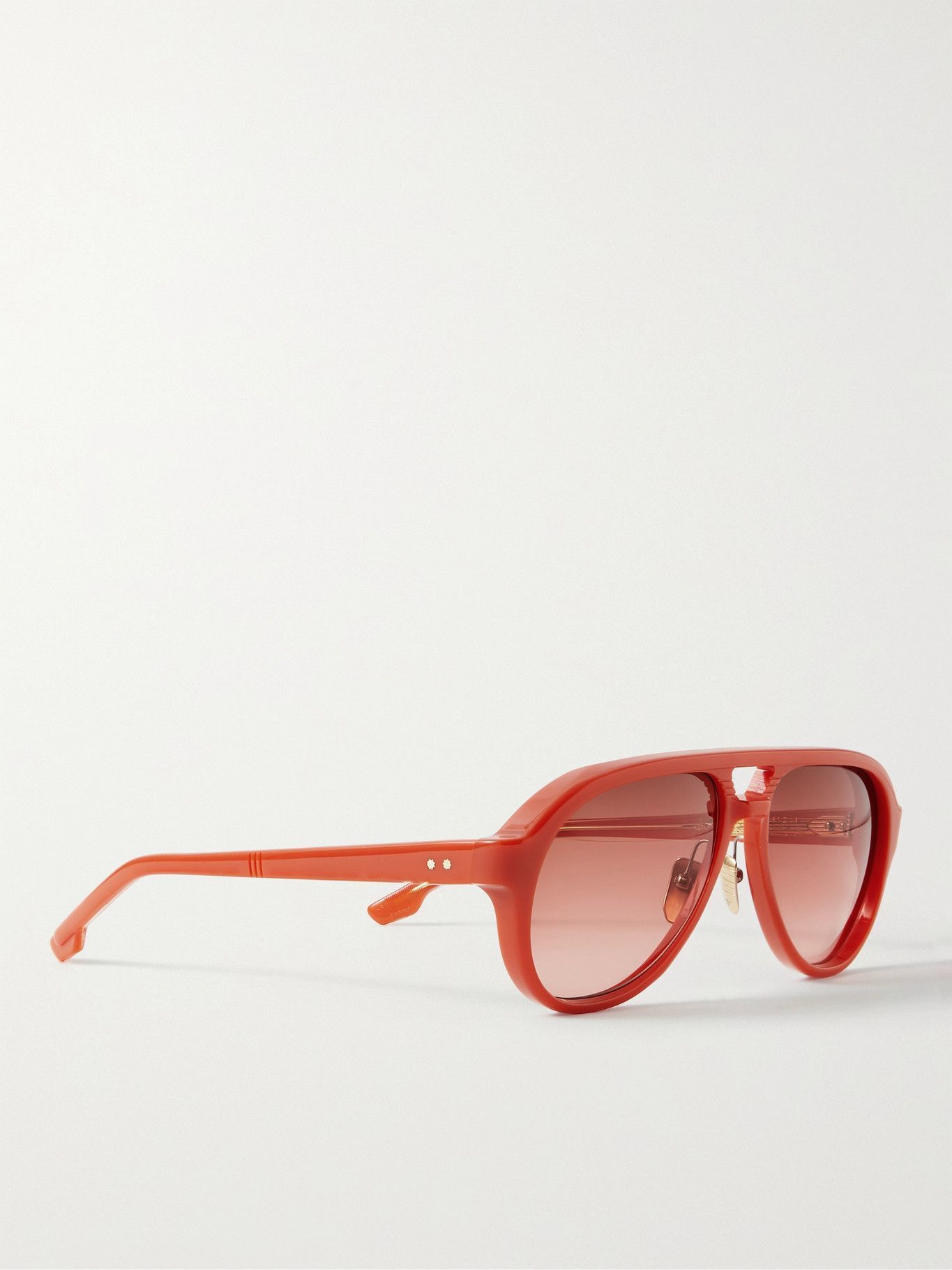 JACQUES MARIE MAGE - George Cortina Aviator-Style Acetate Sunglasses ...