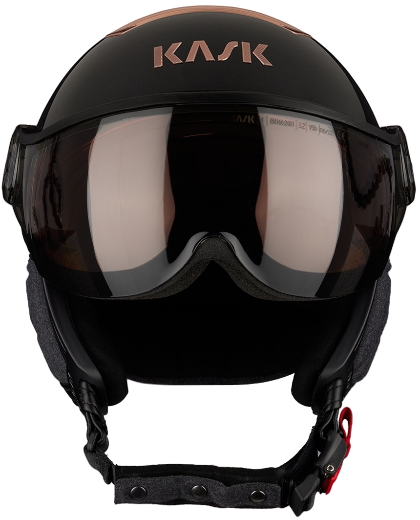 KASK Black Chrome Visor Snow Helmet KASK