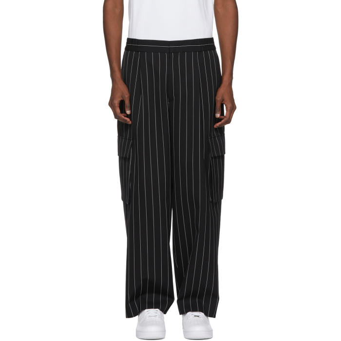 pinstripe cargo pants