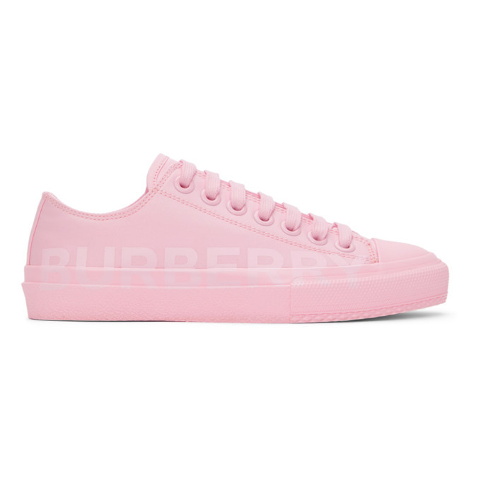 Burberry Pink Larkhall Sneakers Burberry