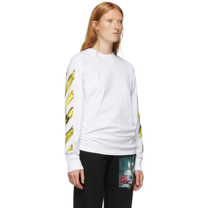 Yellow Painted Arrows Long Sleeve 