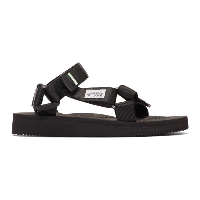 Suicoke Black DEPA-CAB Sandals Suicoke