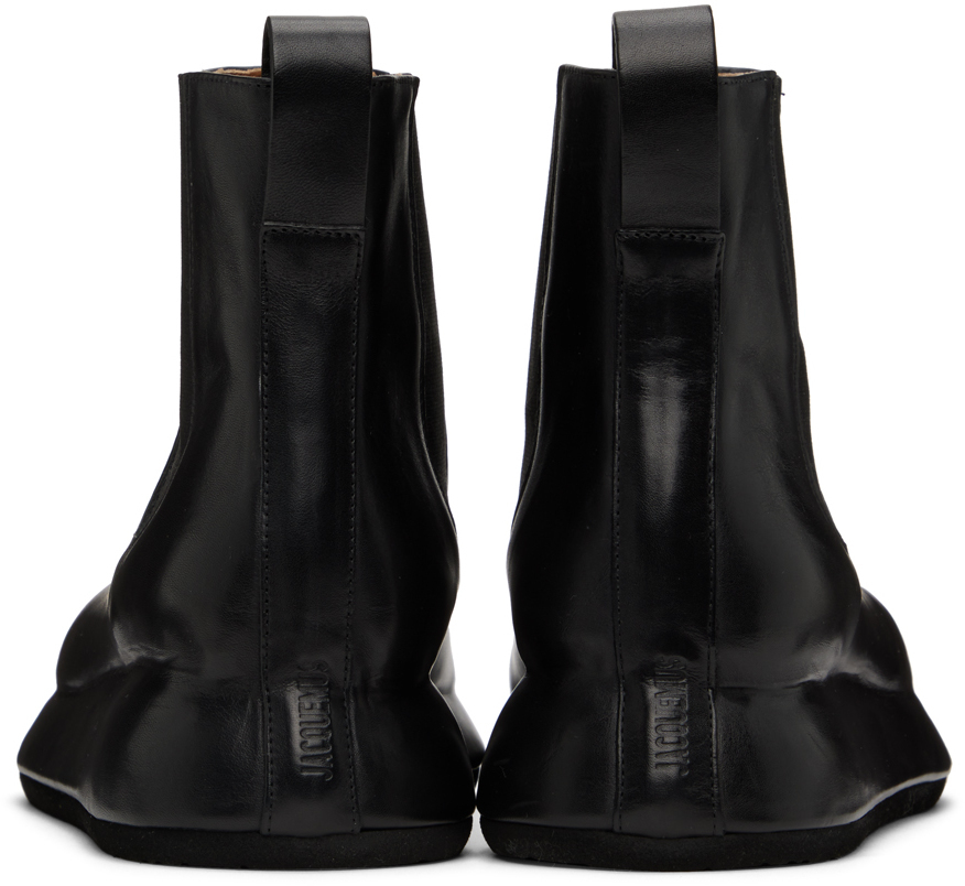 Jacquemus Black 'Les Bottes Bricciola' Chelsea Boots Jacquemus