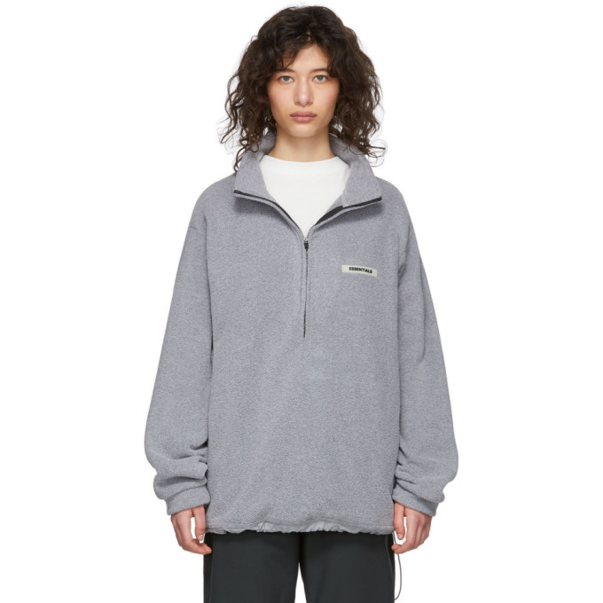 Essentials Womens Standard Quarter-Zip Polar Fleece Jacket
