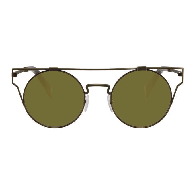 round wire frame sunglasses
