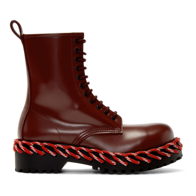 balenciaga combat boots women's