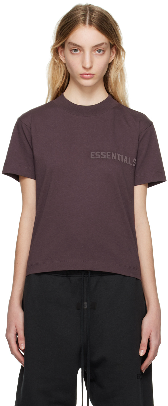 Essentials Purple Crewneck T-Shirt Essentials