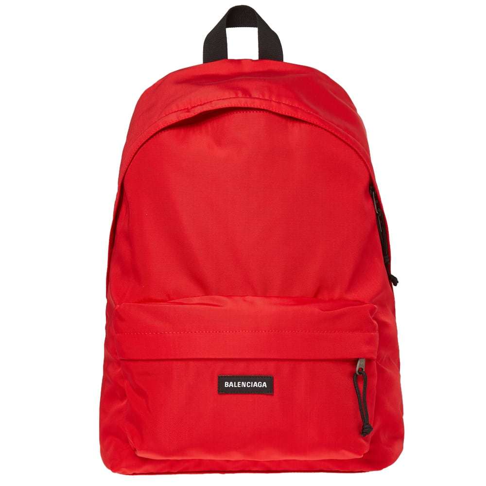 Balenciaga Nylon Box Logo Backpack Balenciaga