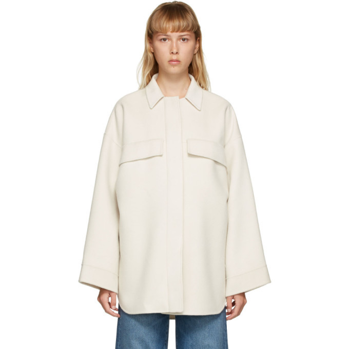 Toteme SSENSE Exclusive Beige Wool 