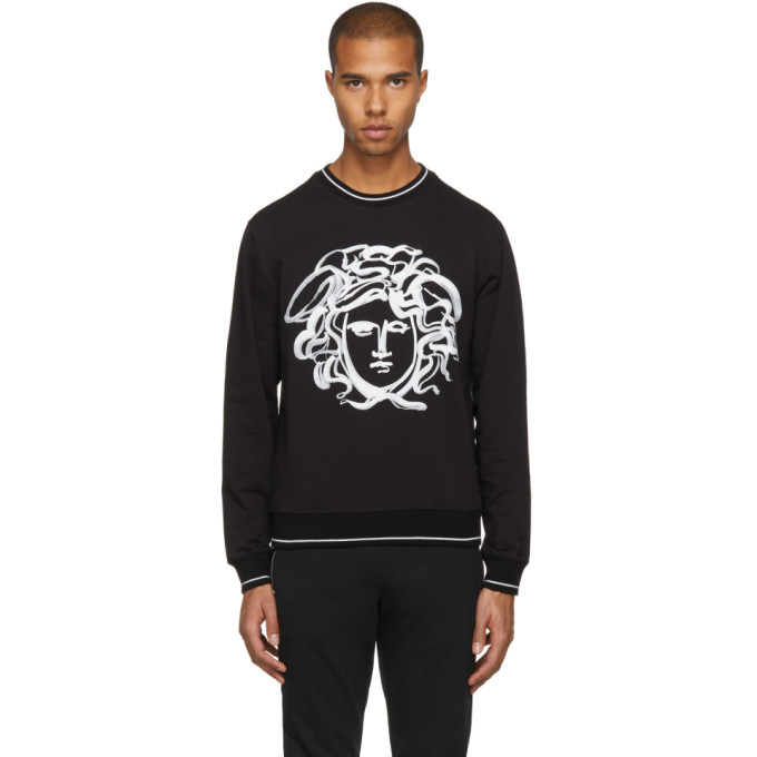 versace black sweatshirt