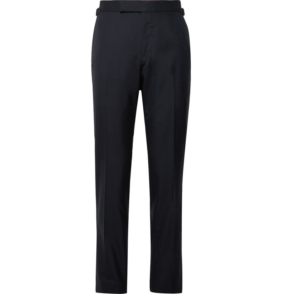 TOM FORD - Navy O'Connor Slim-Fit Wool Suit Trousers - Navy TOM FORD