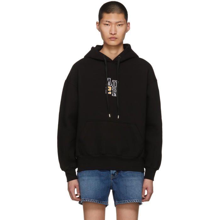 oversized logo hoodie