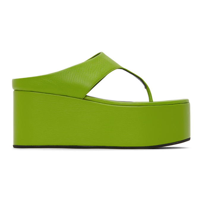 Simon Miller Green Coaster Thong Sandals Simon Miller