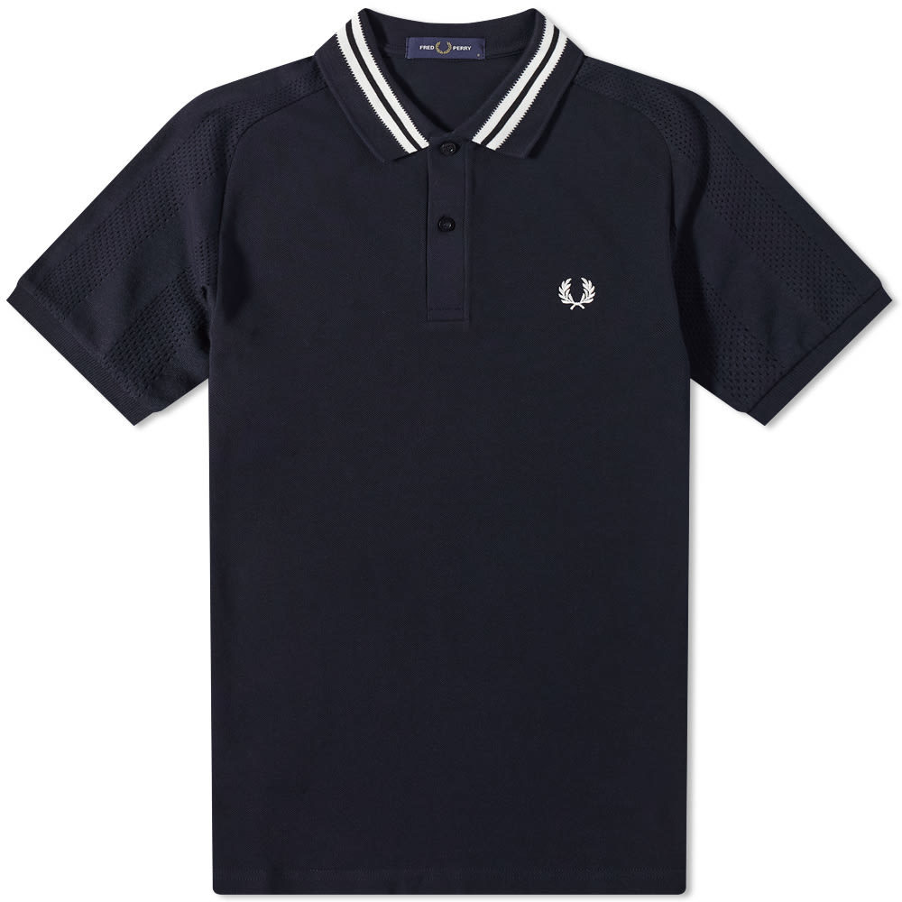 Fred Perry Raglan Sleeve Polo Shirt Fred Perry