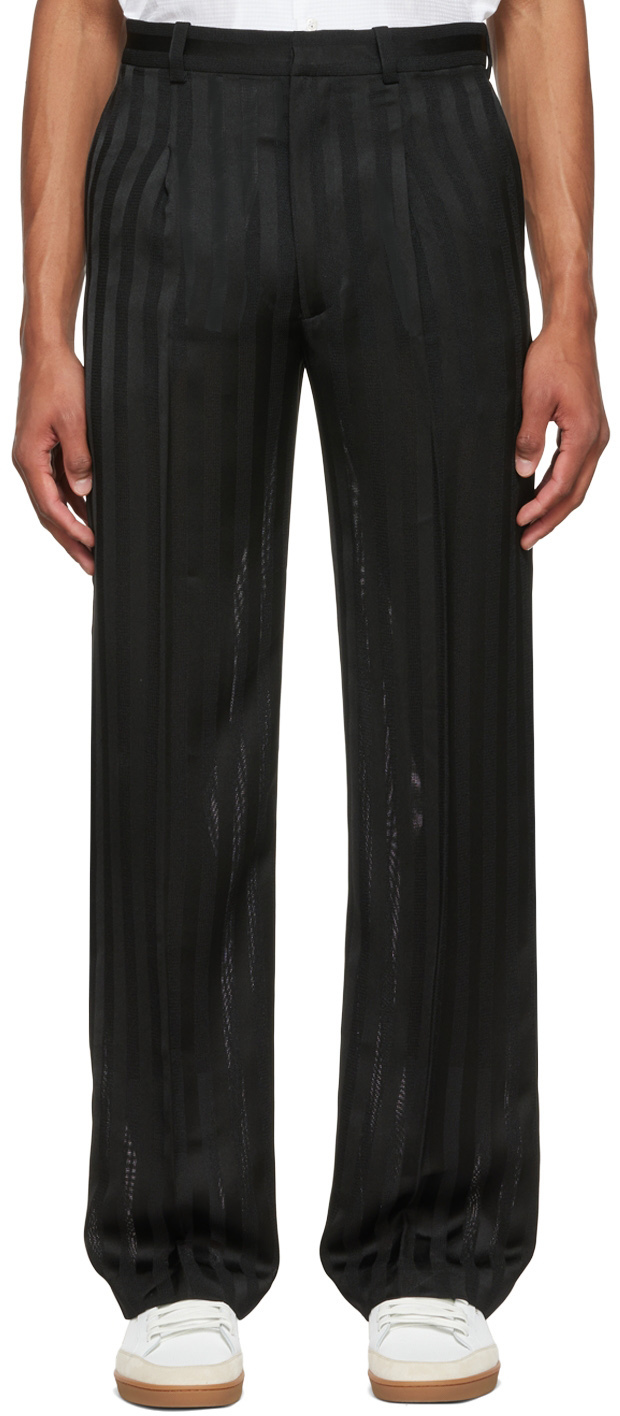 Carlota Barrera Black Polyester Trousers Carlota Barrera