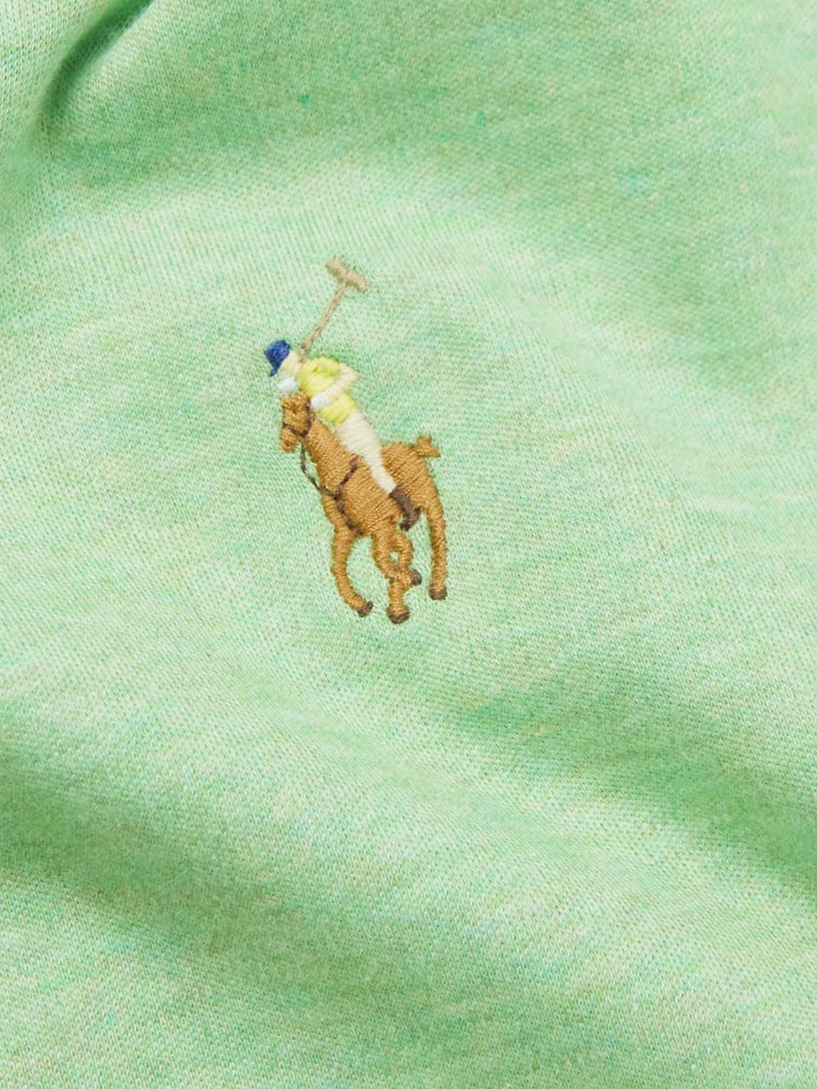 Polo Ralph Lauren - Logo-Embroidered Cotton-Piqué T-Shirt - Green Polo  Ralph Lauren