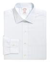 Brooks Brothers Men's Madison Relaxed-Fit Dress Shirt, Non-Iron Graph Check | Light Blue