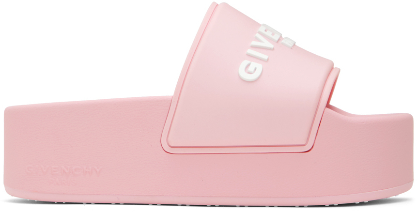Photo: Givenchy Pink Paris Flat Sandals
