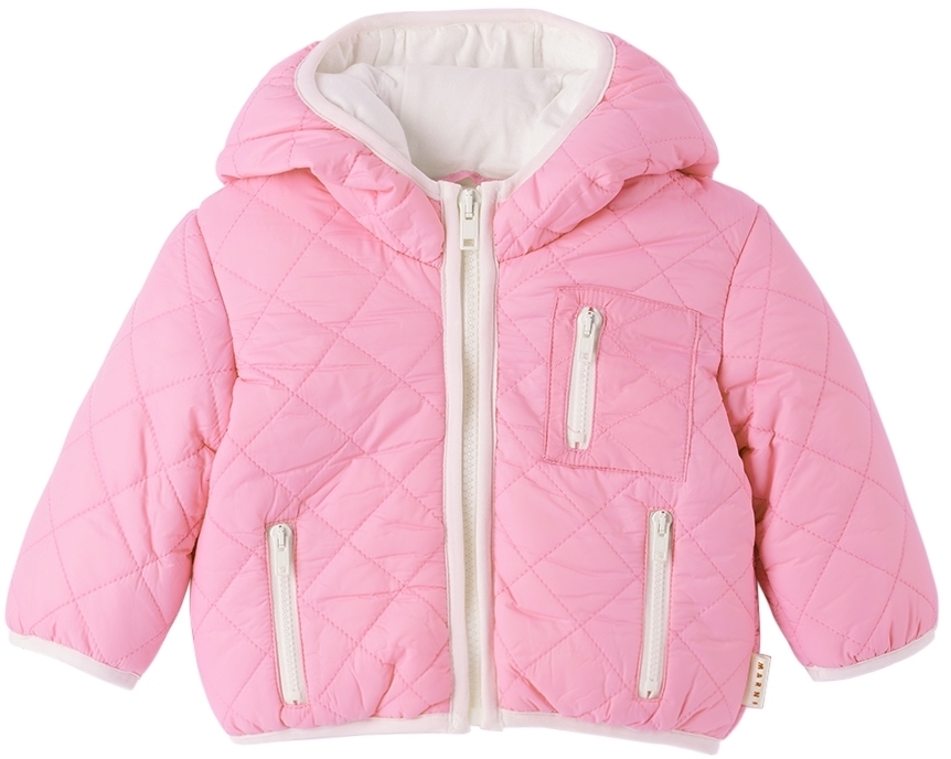 Marni Baby Pink Hooded Jacket Marni