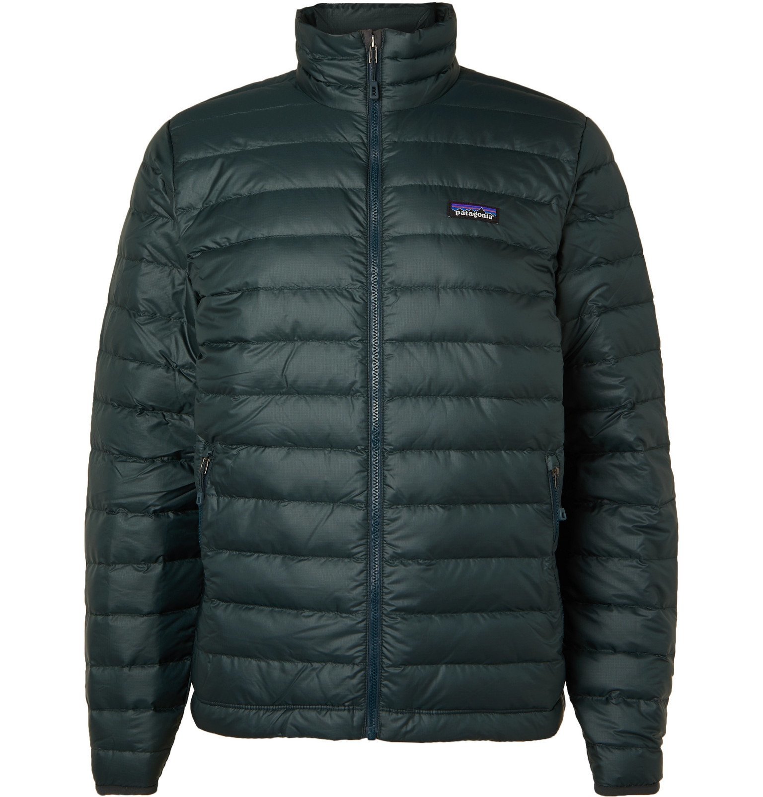 patagonia quilted down jacket