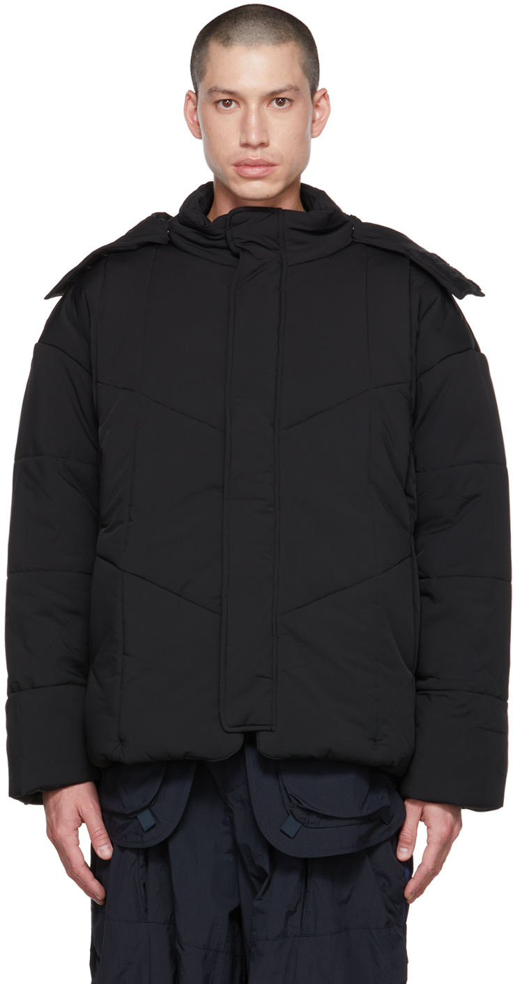 Archival Reinvent Black Teflon Down Jacket