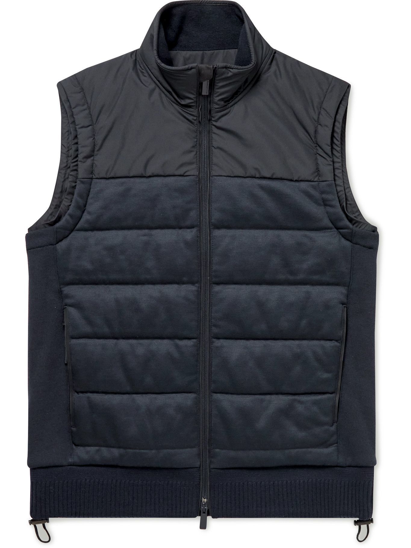 Ermenegildo Zegna - Slim-Fit Shell-Trimmed Quilted Padded Wool and ...