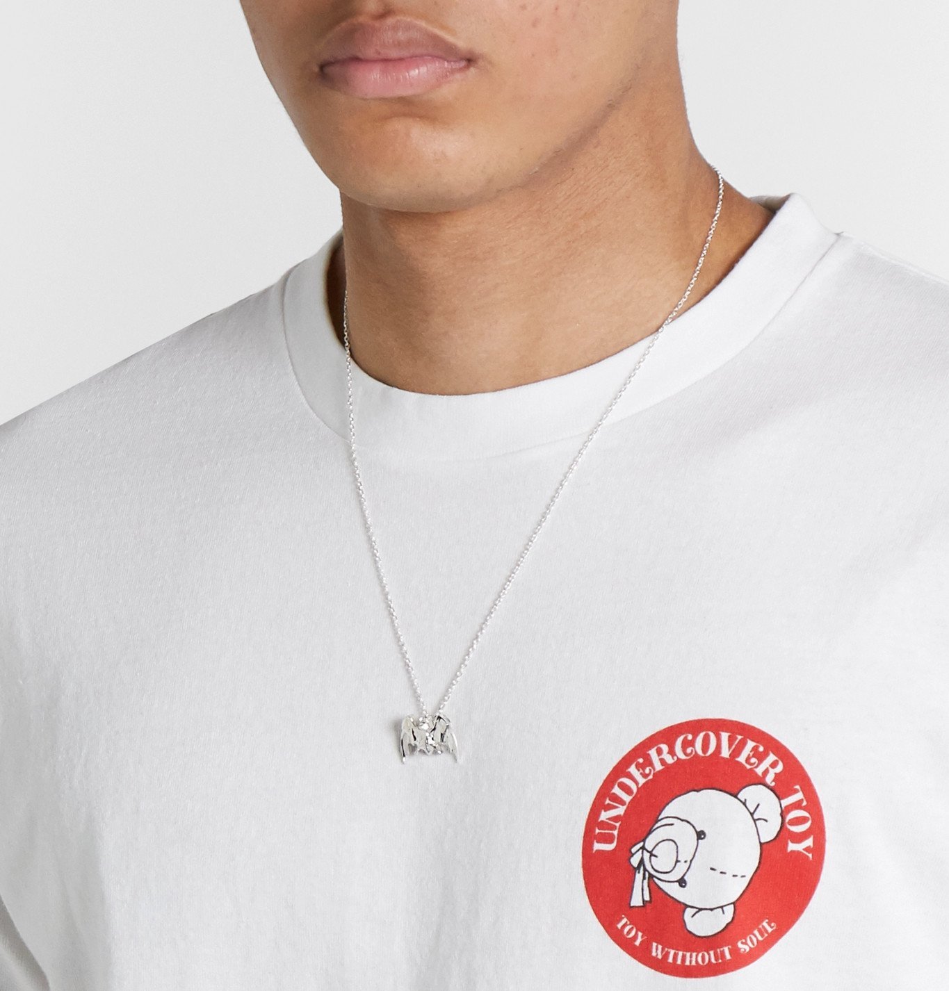 Undercover - Bat Silver Necklace 
