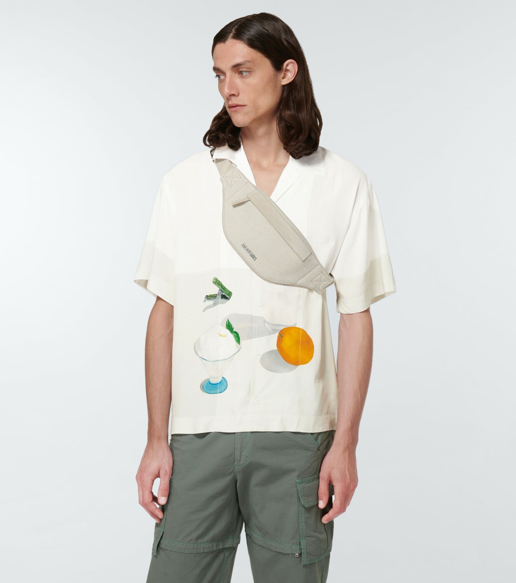 Jacquemus - La Banane Meunier canvas belt bag Jacquemus