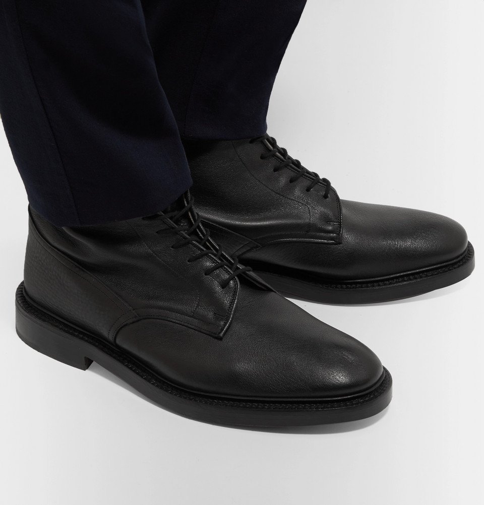 Tricker's - Anniversary Edition Cruiser Tramping Leather Boots - Black ...