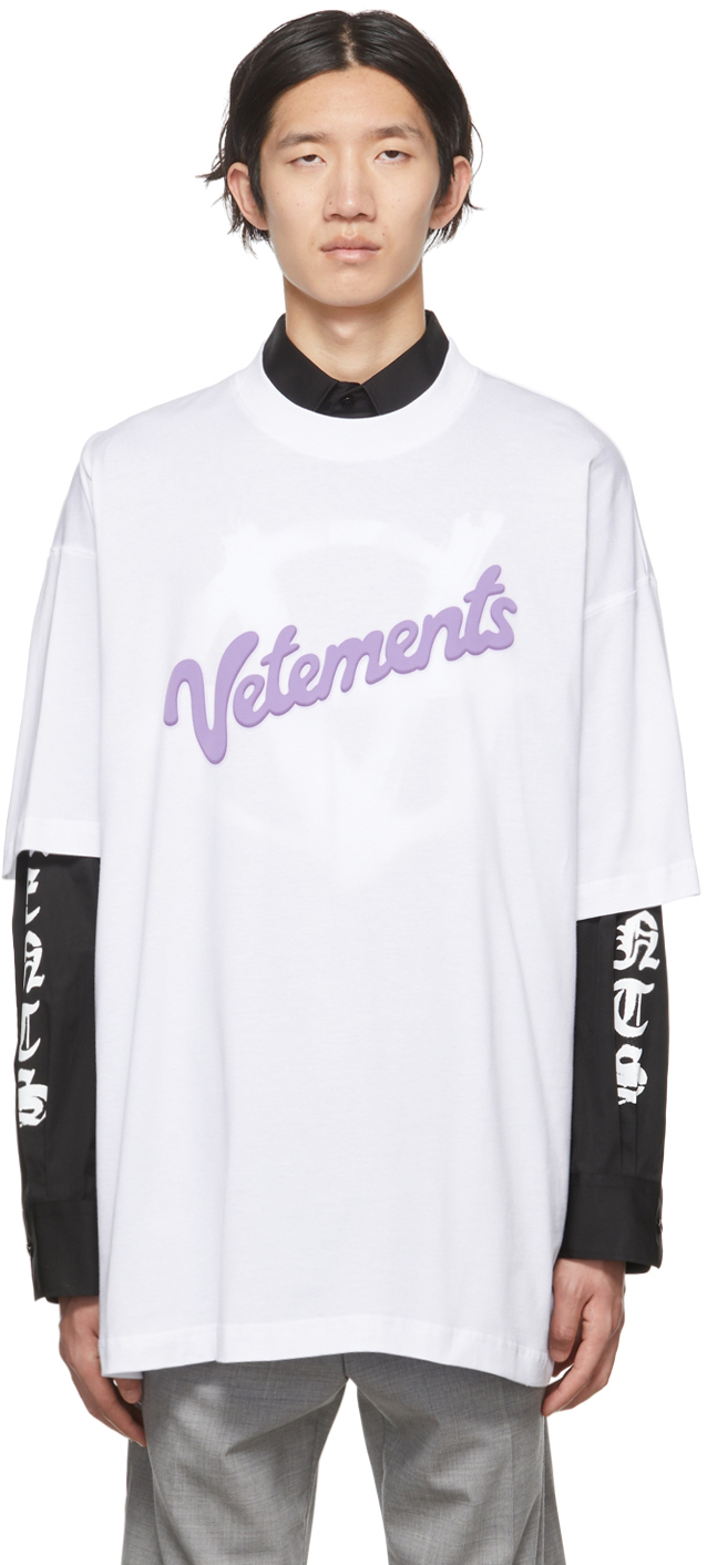 Vetements White T-Shirt