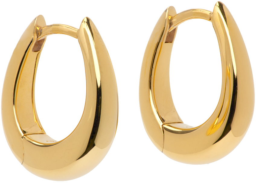 Tom Wood Gold Liz Earrings Tom Wood