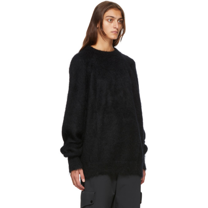 Haider Ackermann Black Mohair Kidtop 