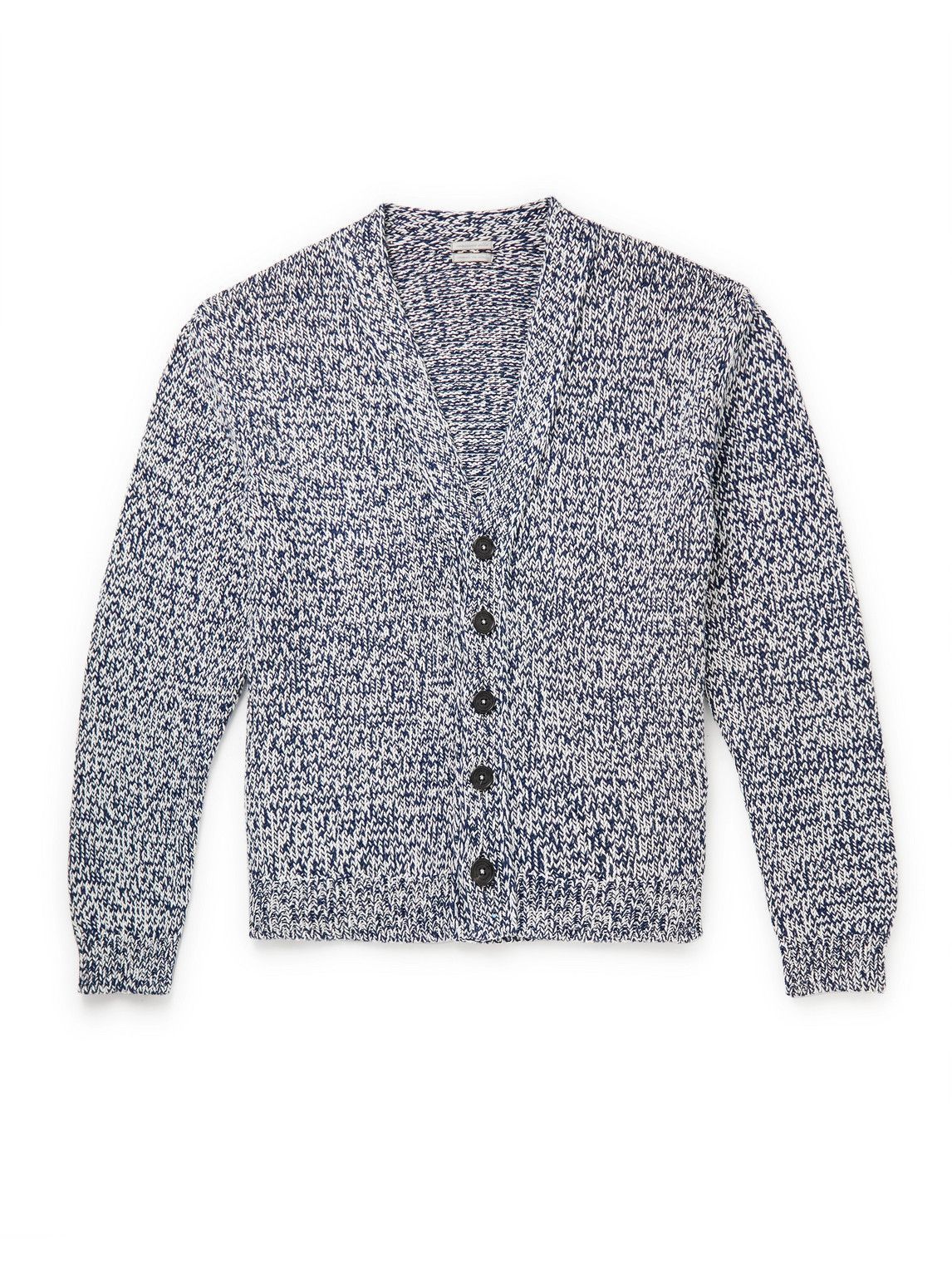 Massimo Alba - Enea Cotton Cardigan - Blue Massimo Alba