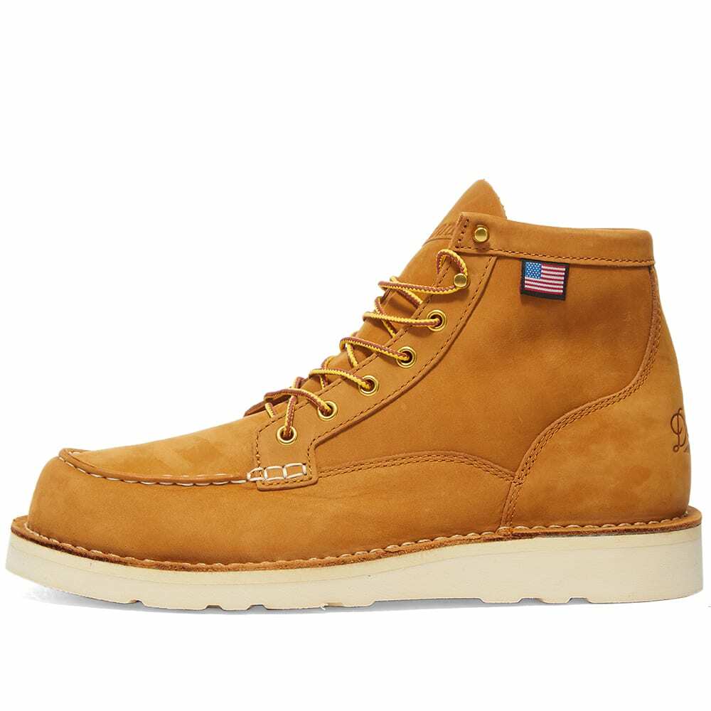 Danner Men's Bull Run Moc Toe Boot in Wheat Danner