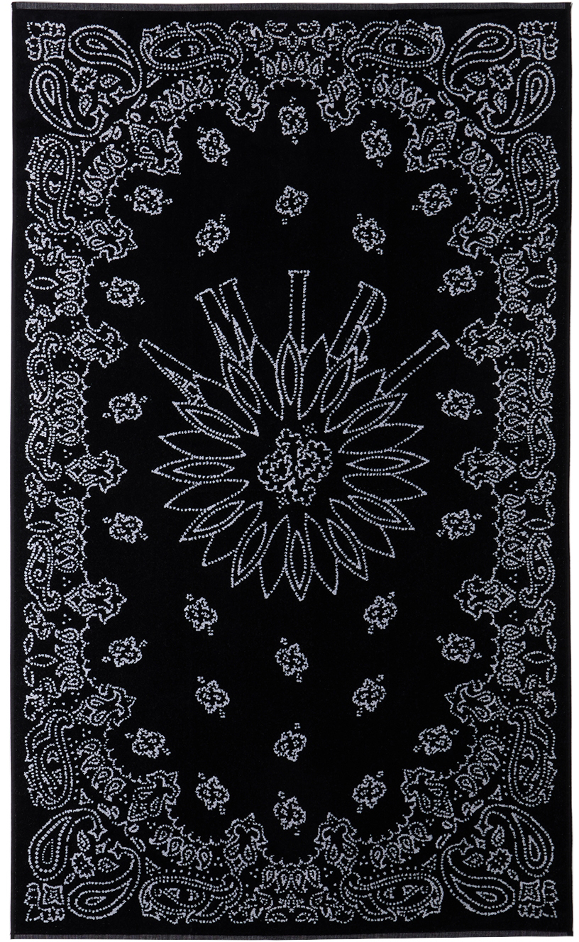 Amiri Black Bandana Towel Amiri