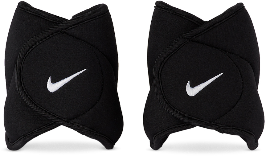 Nike Black Adjustable Ankle Weight Set, 2.5 lb Nike